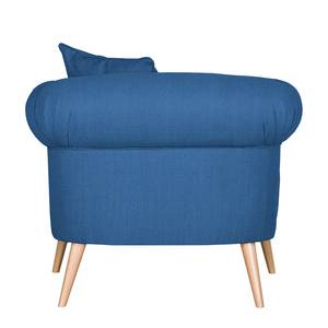 Fauteuil Lilou Tissu - Bleu lagon