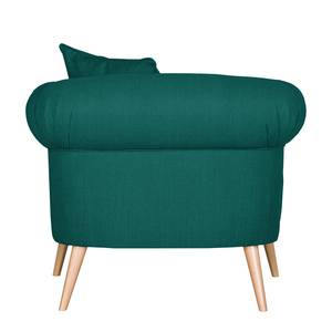 Fauteuil Lilou Tissu - Vert turquoise