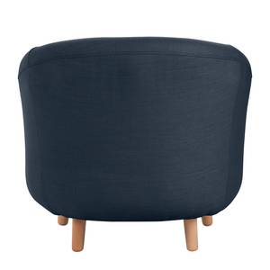 Fauteuil Little weefstof donkerblauw