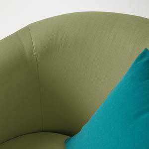 Fauteuil Little Tissu vert olive