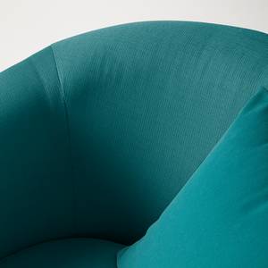 Fauteuil Little Tissu bleu / vert