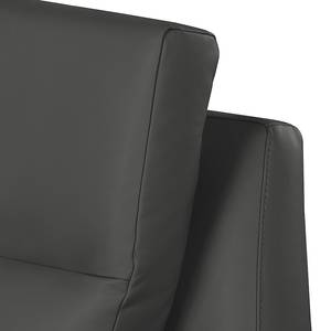 Fauteuil Longford antracietkleurig echt leer