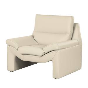 Fauteuil Longford Cuir véritable taupe