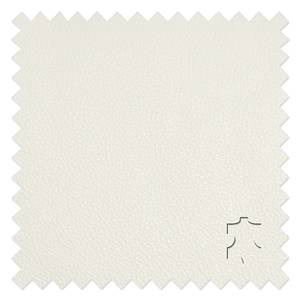 Fauteuil Longford Cuir véritable blanc