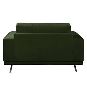 Fauteuil Lorcy fluweel - Antiek groen