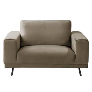 Fauteuil Lorcy fluweel - Latte Macchiattokleurig