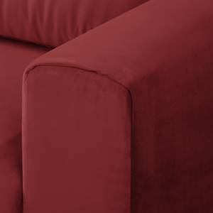 Fauteuil Lorcy fluweel - Rood