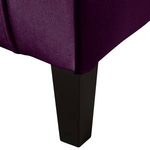 Ensemble de salon Luro 2-1-1 Velours - Velours Gala: Aubergine