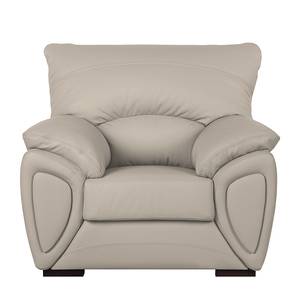 Fauteuil Luzzi taupe echt leer