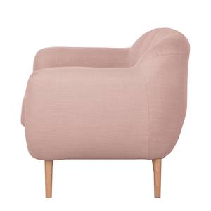 Fauteuil Maila I pastelgroene geweven stof - Mauve