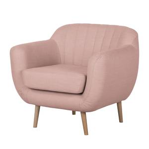 Fauteuil Maila I Tissu Vert pastel - Mauve