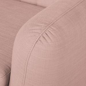 Fauteuil Maila I pastelgroene geweven stof - Mauve