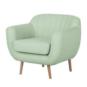 Fauteuil Maila I Tissu Vert pastel - Vert pastel