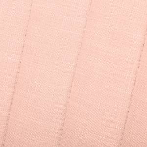 Fauteuil Maila II roze geweven stof - Pastel abrikoos