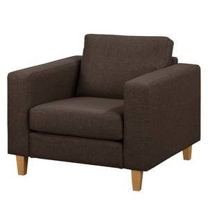 Fauteuil MAISON Tissu - Tissu Inas: Marron