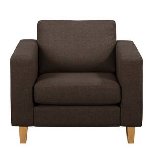 Fauteuil MAISON Tissu - Tissu Inas: Marron