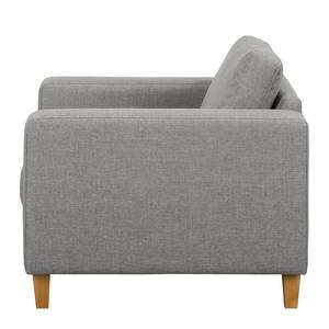 Fauteuil MAISON geweven stof - Geweven stof Inas: Platinakleurig