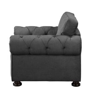 Fauteuil Marau microvezel - Grijs