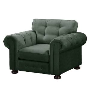 Fauteuil Marau microvezel - Olijfgroen