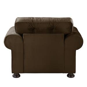 Fauteuil Marau fluweel - Bruin