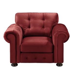 Fauteuil Marau Velours - Rouge