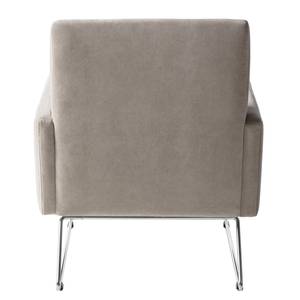 Fauteuil Maximus fluweel - Cappuccinokleurig