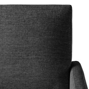 Fauteuil Maximus Tissu structuré - Anthracite