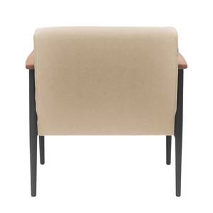 Fauteuil Memus geweven stof Beige