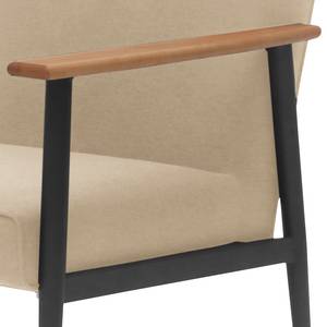 Fauteuil Memus Tissu Beige