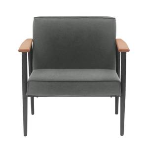 Fauteuil Memus Tissu Gris foncé