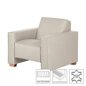 Sessel Midar Echtleder Taupe