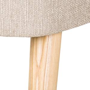 Fauteuil Oona I Tissu Beige - Cappuccino