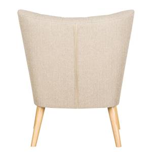 Fauteuil Oona I Tissu Beige - Cappuccino