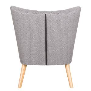 Poltrona Oona III Tessuto Beige - Grigio