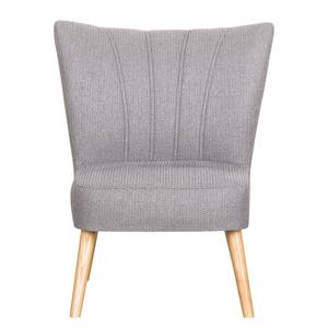 Fauteuil Oona III geweven stof - Grijs