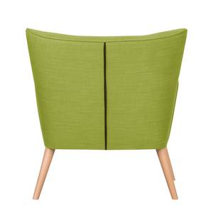 Fauteuil Mikkel Tissu - Vert olive