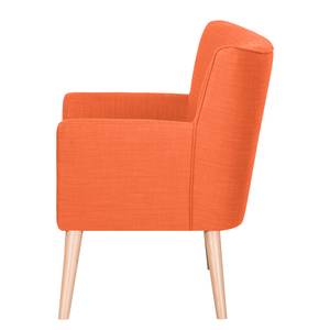 Fauteuil Mikkel Tissu - Orange