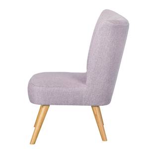 Fauteuil Oona III Tissu Beige - Lilas