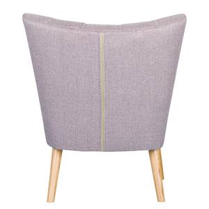 Fauteuil Oona III Tissu Beige - Lilas