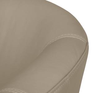 Fauteuil Minga Cuir véritable - Limon