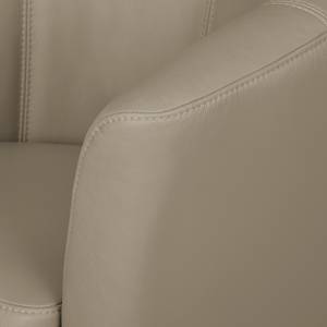 Fauteuil Minga Cuir véritable - Limon