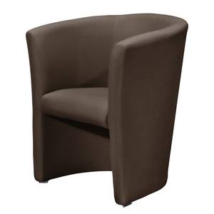 Fauteuil Sinclair microvezel Bruin