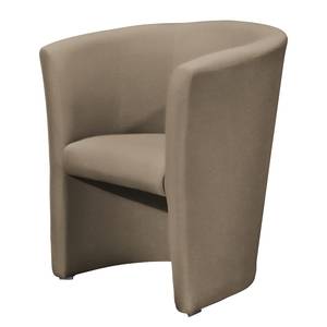 Fauteuil Sinclair Microfibre - Taupe