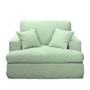 Fauteuil Mormès Tissu - Menthe