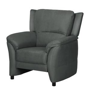 Fauteuil Muncaster Microfibre - Gris foncé