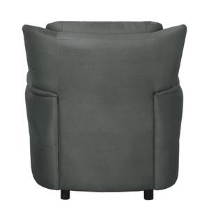 Fauteuil Muncaster microvezel - Donkergrijs