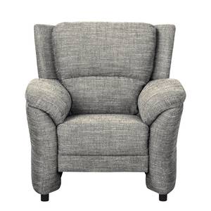 Fauteuil Muncaster Tissu structuré Platine