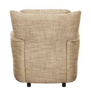 Fauteuil Muncaster Tissu structuré Beige chiné