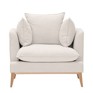 Fauteuil Sulviken Tissu - Tissu Mera : Beige clair