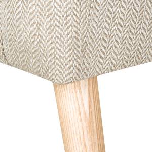 Fauteuil Ida I Tissu Beige